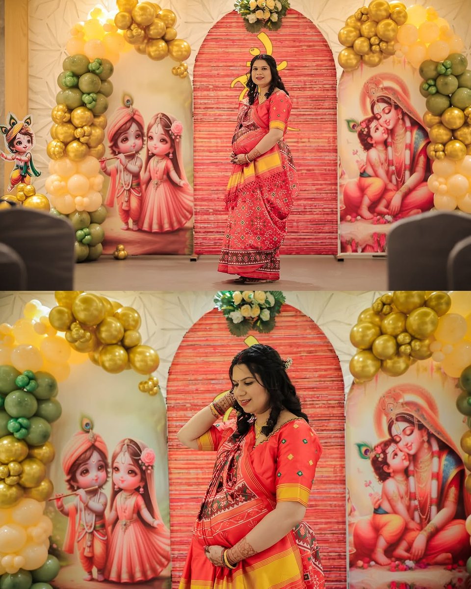 Trending baby shower decoration setup in Surat (Theme 8)