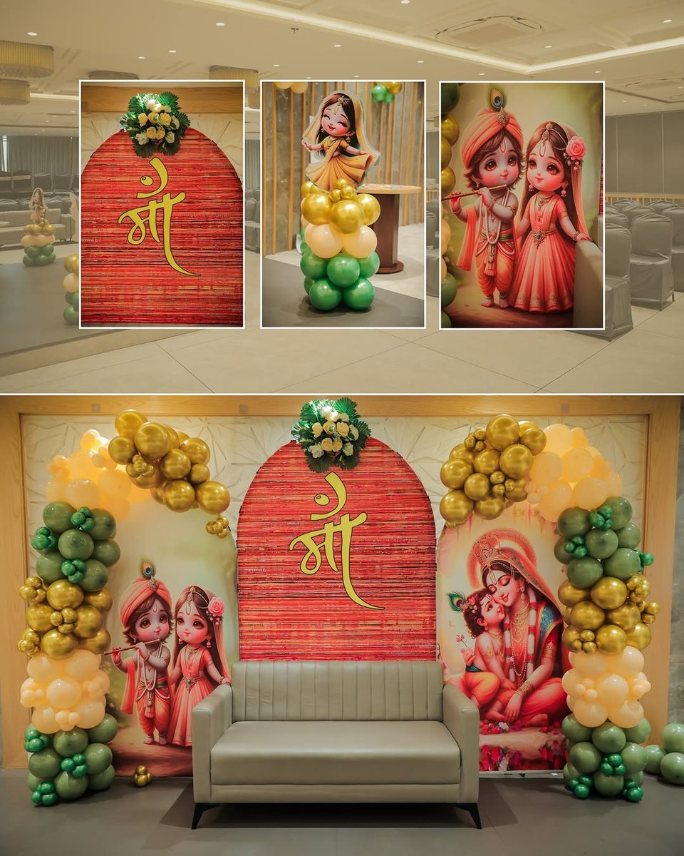 Trending baby shower decoration setup in Surat (Theme 10)