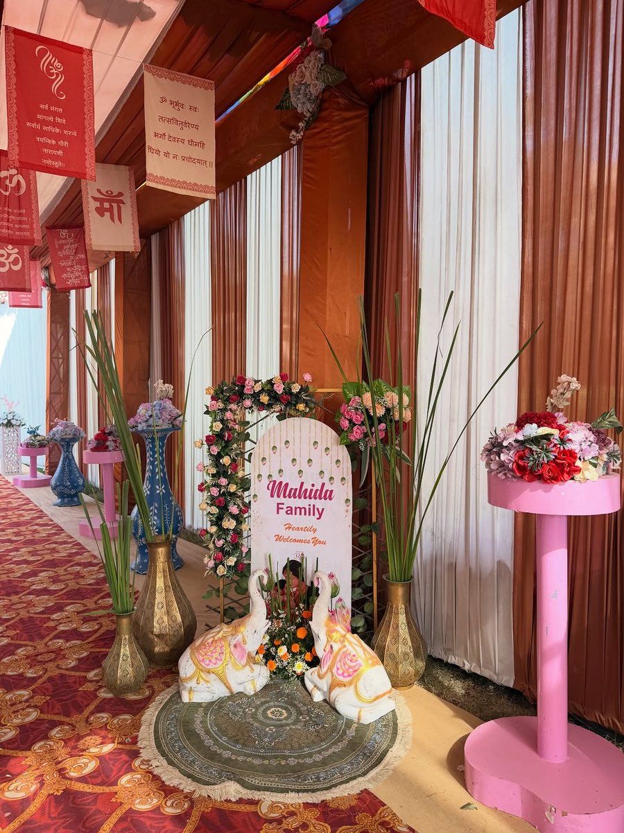 Trending baby shower decoration setup in Surat (Theme 17)