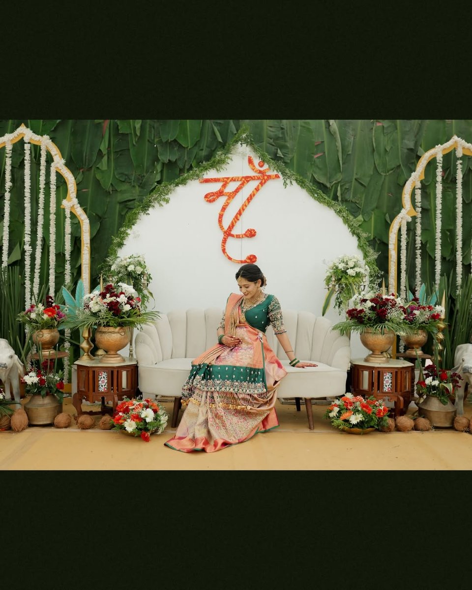 Trending baby shower decoration setup in Surat (Theme 33)