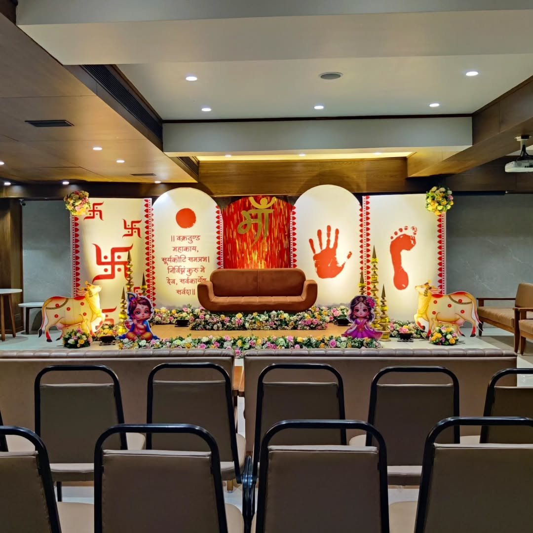 Trending baby shower decoration setup in Surat (Theme 41)