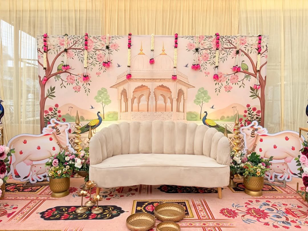 Trending baby shower decoration setup in Surat (Theme 51)