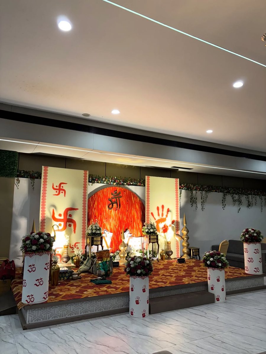 Trending baby shower decoration setup in Surat (Theme 72)
