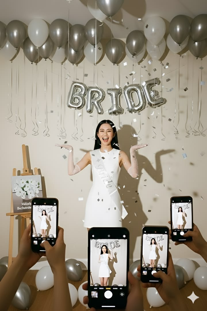 Glamorous Bride To Be party decoration
