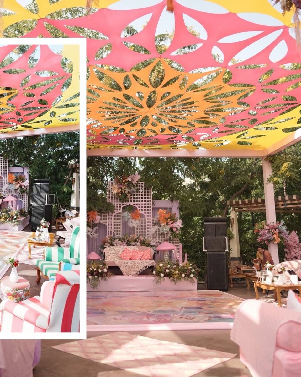 Vibrant carnival stage decoration in Surat (Carnival Theme 13)