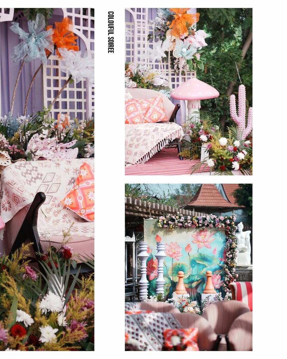 Cheerful carnival stage decoration in Surat (Carnival Theme 17)