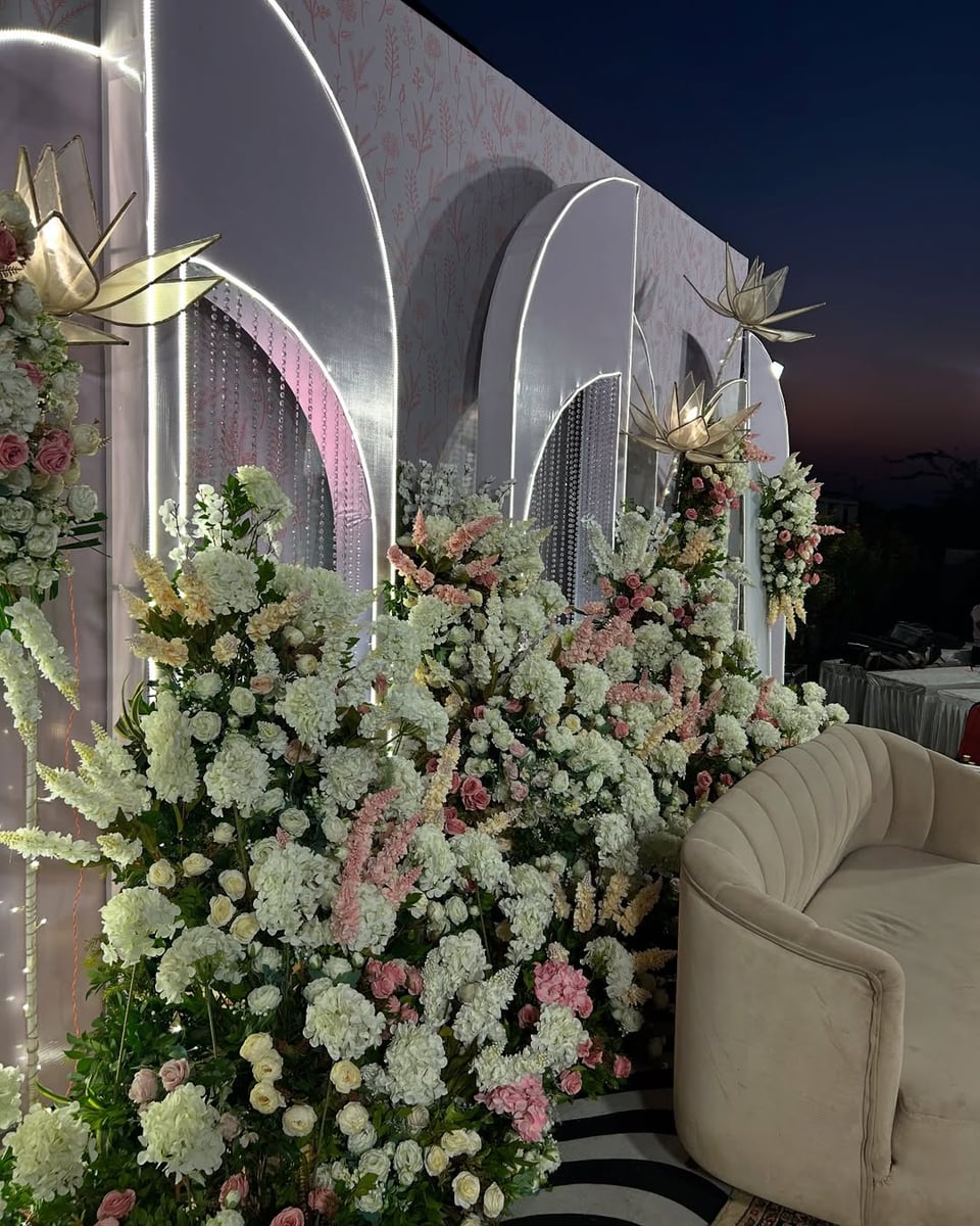 Beautiful engagement stage in Surat (Setup 3)