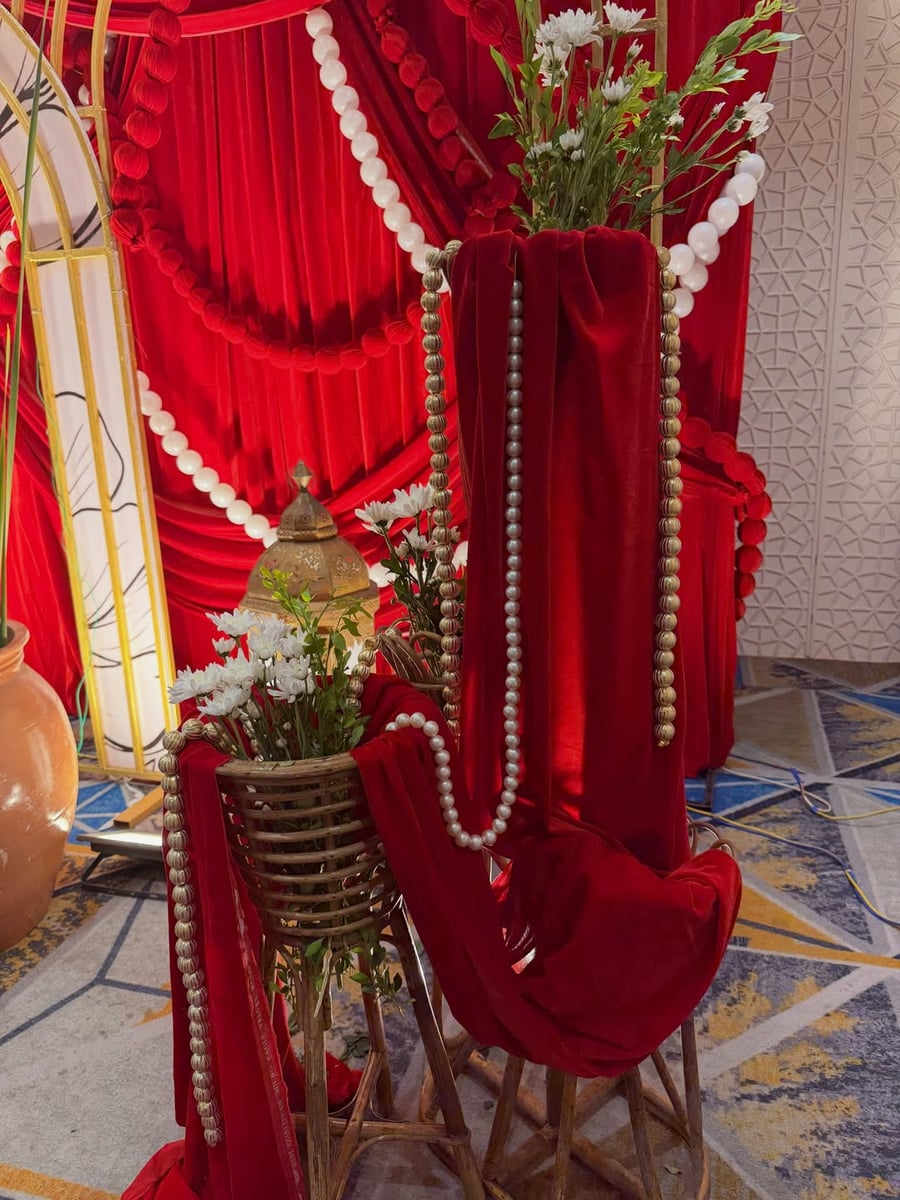 Fabulous floral backdrop in Surat (Setup 36)