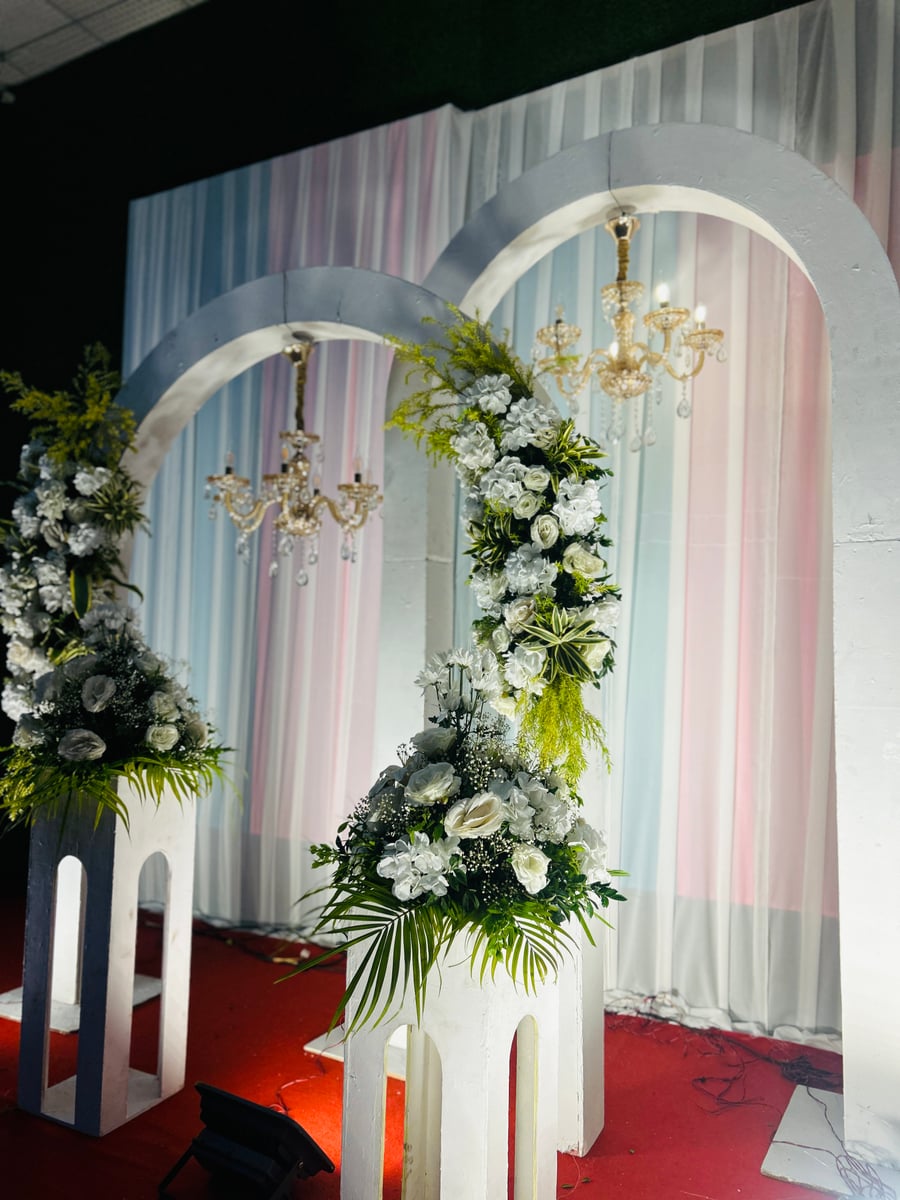 Premium engagement entrance design in Surat (Setup 61)