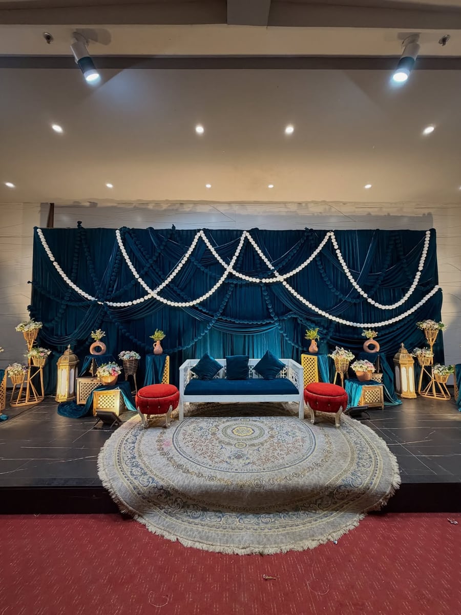 Romantic engagement entrance design in Surat (Setup 65)