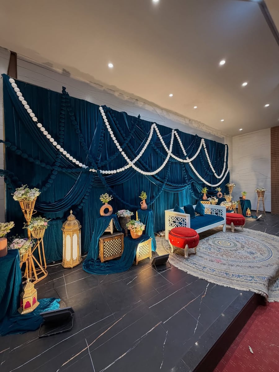 Lovely engagement entrance design in Surat (Setup 68)