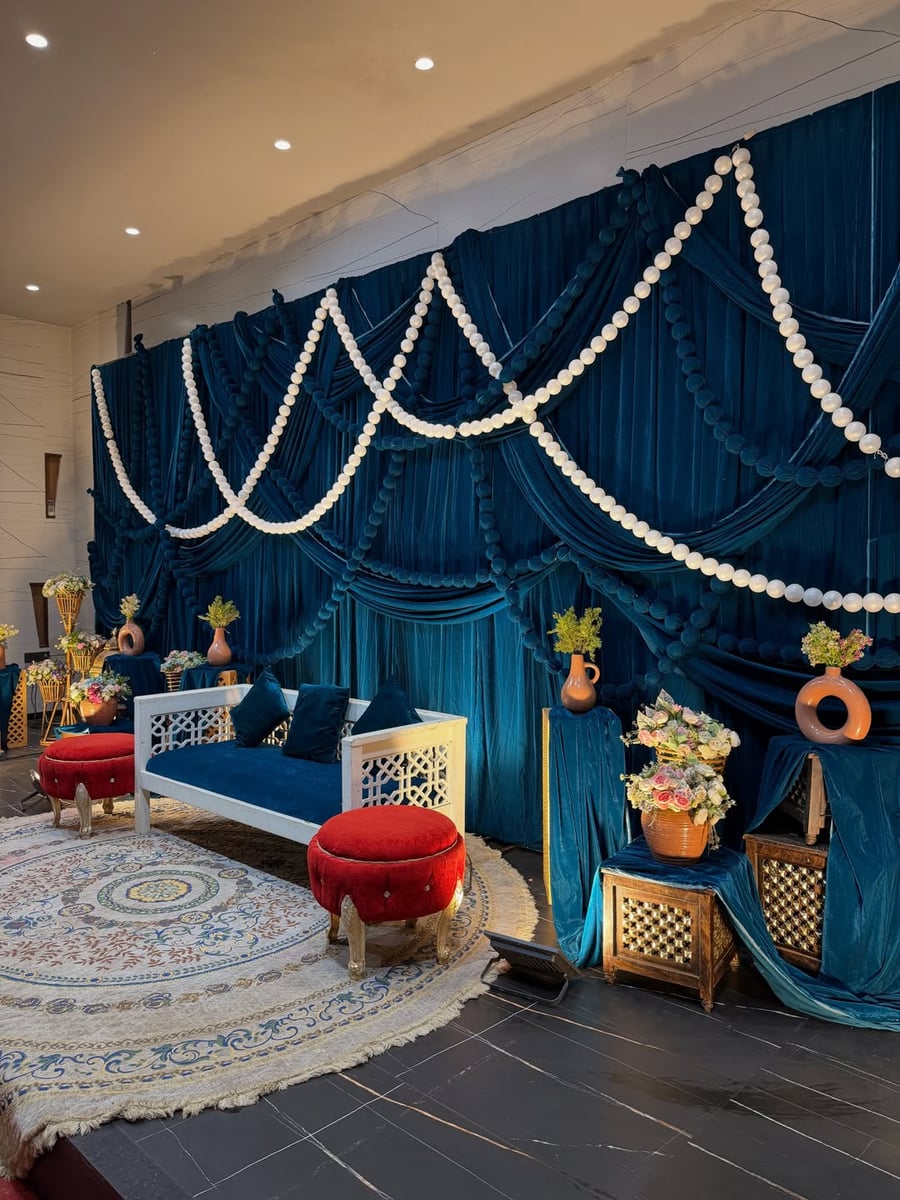 Grand engagement entrance design in Surat (Setup 69)