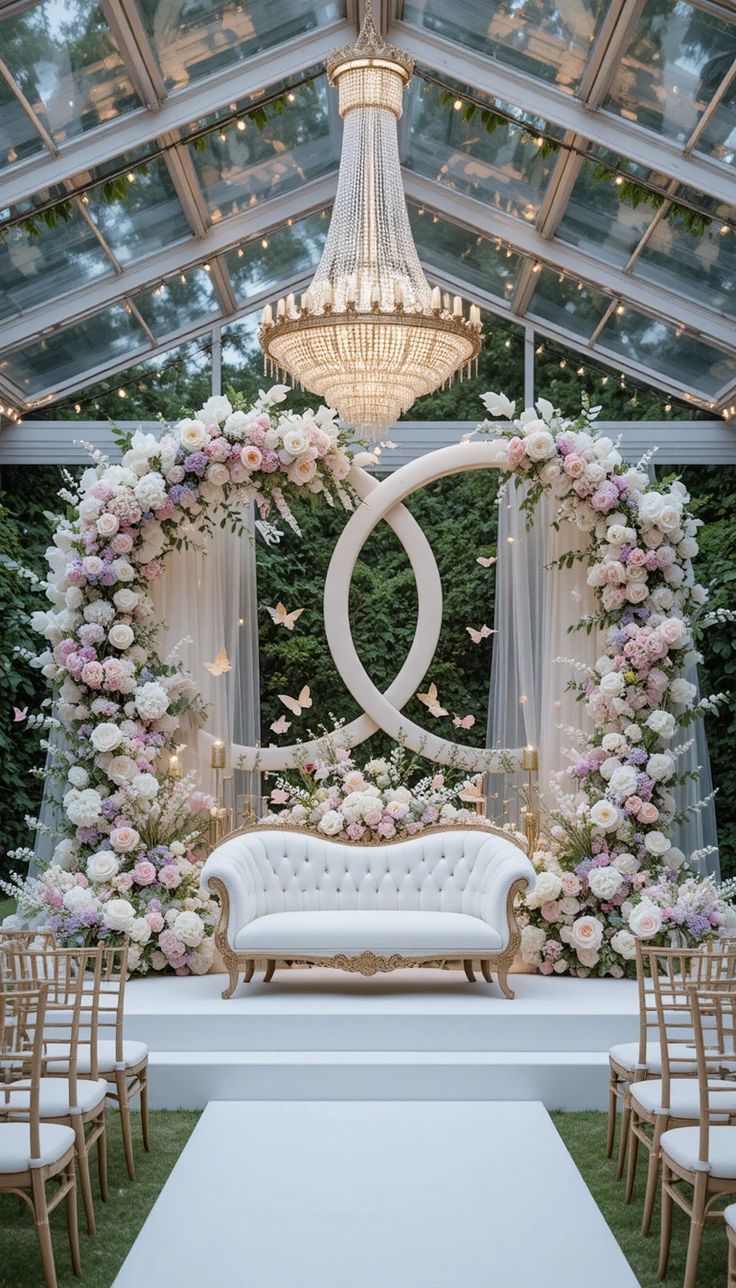 Premium Engagement Stage Decoration