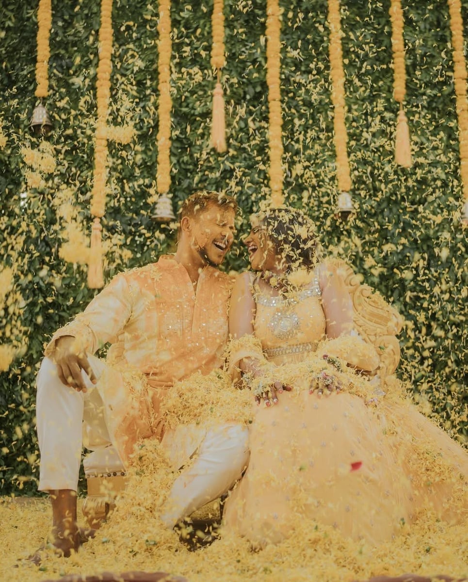 Vibrant Haldi Ceremony