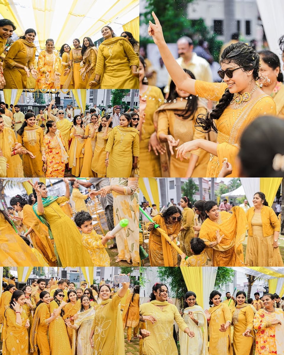 Elegant haldi backdrop in Surat (Haldi Setup 27)
