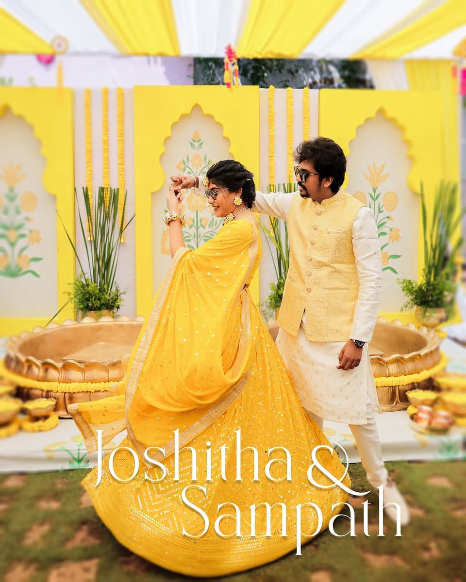 Traditional haldi backdrop in Surat (Haldi Setup 28)