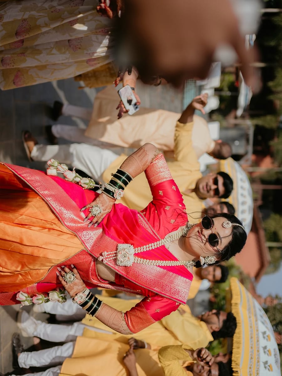 Premium ethnic swing setup in Surat (Haldi Setup 44)