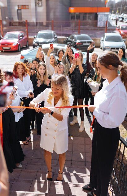 Grand store opening ceremony decorations