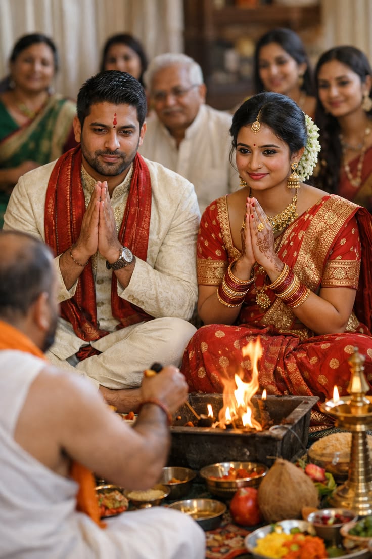 Traditional Panch Masi ceremony decor