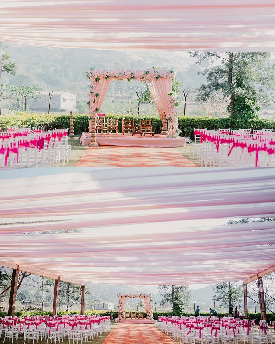 Luxury wedding decoration setup in Surat (Theme 1)