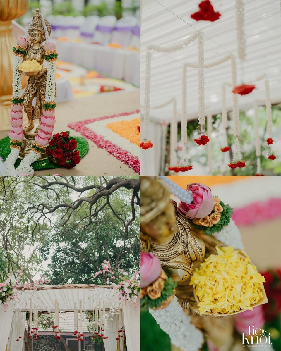 Premium wedding stage design in Surat (Theme 23)