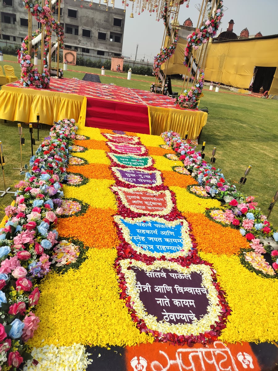 Elite wedding mandap decoration in Surat (Theme 60)